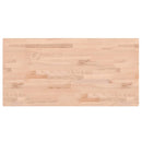 bordplade 80x40x1,5 cm rektangulær massivt bøgetræ