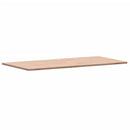bordplade 80x40x1,5 cm rektangulær massivt bøgetræ