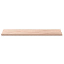 bordplade 80x40x1,5 cm rektangulær massivt bøgetræ