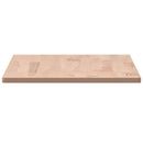 bordplade 100x50x1,5 cm rektangulær massivt bøgetræ
