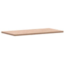 bordplade 100x50x2,5 cm rektangulær massivt bøgetræ