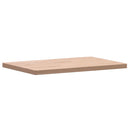 bordplade 60x40x2,5 cm rektangulær massivt bøgetræ
