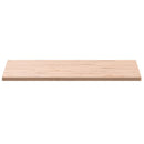 bordplade 100x60x2,5 cm rektangulær massivt bøgetræ