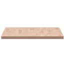 bordplade 100x60x2,5 cm rektangulær massivt bøgetræ