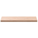 bordplade 100x50x4 cm rektangulær massivt bøgetræ