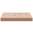 bordplade 100x50x4 cm rektangulær massivt bøgetræ