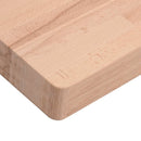 bordplade 100x60x4 cm rektangulær massivt bøgetræ