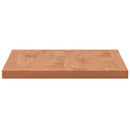bordplade 80x40x2,5 cm rektangulær massivt bøgetræ