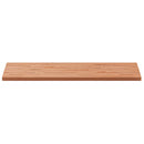 bordplade 100x50x2,5 cm rektangulær massivt bøgetræ