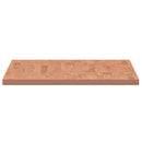 bordplade 100x60x2,5 cm rektangulær massivt bøgetræ