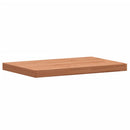 bordplade 80x40x4 cm rektangulær massivt bøgetræ