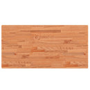 bordplade 100x50x4 cm rektangulær massivt bøgetræ