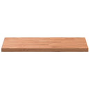 bordplade 100x60x4 cm rektangulær massivt bøgetræ