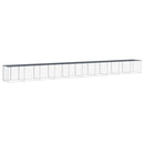 hønsebur med tag 1003x98x90 cm galvaniseret stål antracitgrå