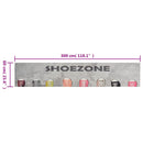 køkkentæppe 60x300 cm Shoezone-design vaskbart fløjl