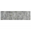 køkkentæppe 60x180 cm betondesign vaskbart velour