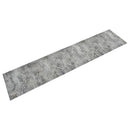 køkkentæppe 60x300 cm betondesign vaskbart velour