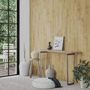 vægpaneler 4,12 m² trælook PVC brun