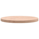 bordplade Ø40x2,5 cm rund massivt bøgetræ