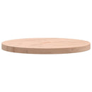 bordplade Ø40x2,5 cm rund massivt bøgetræ