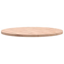 bordplade Ø70x2,5 cm rund massivt bøgetræ