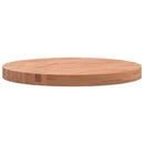 bordplade Ø50x4 cm rund massivt bøgetræ
