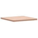 bordplade 50x50x2,5 cm firkantet massivt bøgetræ
