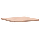 bordplade 60x60x2,5 cm firkantet massivt bøgetræ