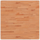 bordplade 80x80x2,5 cm firkantet massivt bøgetræ