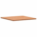 bordplade 80x80x2,5 cm firkantet massivt bøgetræ
