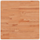 bordplade 60x60x4 cm firkantet massivt bøgetræ