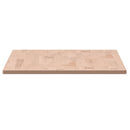 bordplade til badeværelse 80x40x1,5 cm ubehandlet massiv bøg