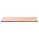 bordplade til badeværelse 60x40x1,5 cm massivt bøgetræ