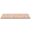 bordplade til badeværelse 100x60x1,5 cm massivt bøgetræ