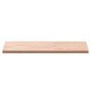 bordplade til badeværelse 80x40x2,5 cm massivt bøgetræ