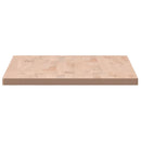 bordplade til badeværelse 100x50x2,5 cm massivt bøgetræ