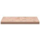 bordplade til badeværelse 60x40x2,5 cm massivt bøgetræ