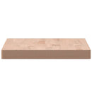 bordplade til badeværelse 60x40x4 cm massivt bøgetræ