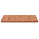 bordplade til badeværelse 100x50x1,5 cm ubehandlet massiv bøg