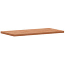 bordplade til badeværelse 80x40x2,5 cm massivt bøgetræ