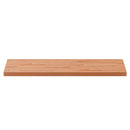bordplade til badeværelse 80x40x2,5 cm massivt bøgetræ