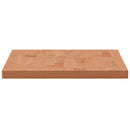 bordplade til badeværelse 80x40x2,5 cm massivt bøgetræ
