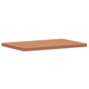 bordplade til badeværelse 60x40x2,5 cm massivt bøgetræ