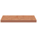 bordplade til badeværelse 60x40x2,5 cm massivt bøgetræ