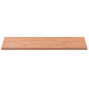 bordplade til badeværelse 100x60x2,5 cm massivt bøgetræ