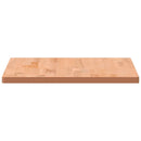 skrivebordsplade 80x55x2,5 cm massivt bøgetræ