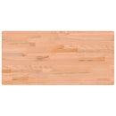 skrivebordsplade 115x55x2,5 cm massivt bøgetræ