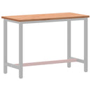 skrivebordsplade 115x55x2,5 cm massivt bøgetræ