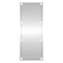 vægspejl med LED-lys 40x100 cm rektangel glas