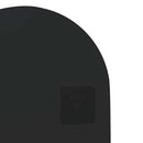 vægspejl med LED-lys 45x100 cm oval glas